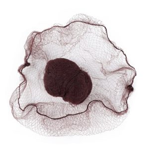 тъмен кестен фина мрежа за кок