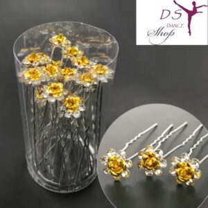 Жълта фуркета розичка 1бр