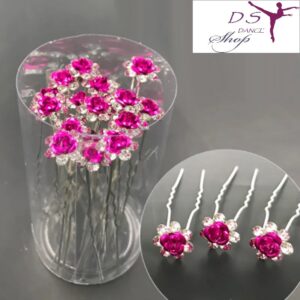 тъмно розова фуркета розичка 1бр